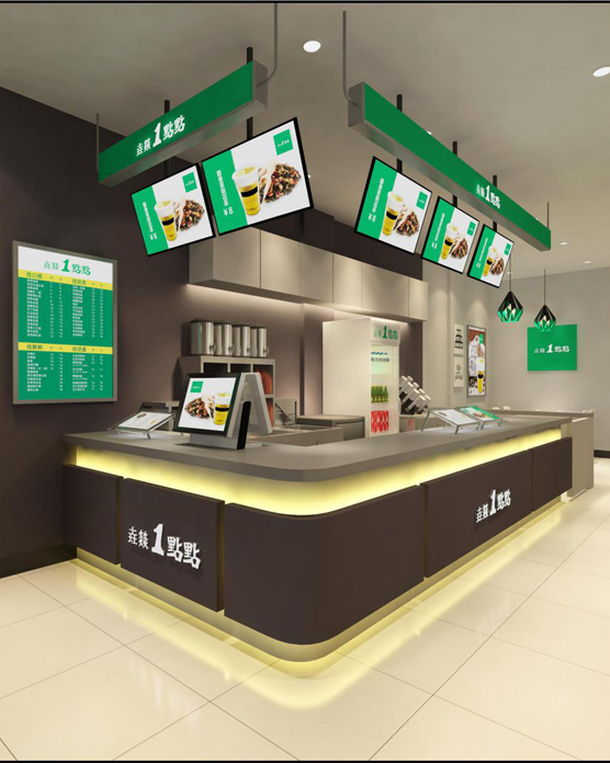 一点点奶茶店专用开水器的安装